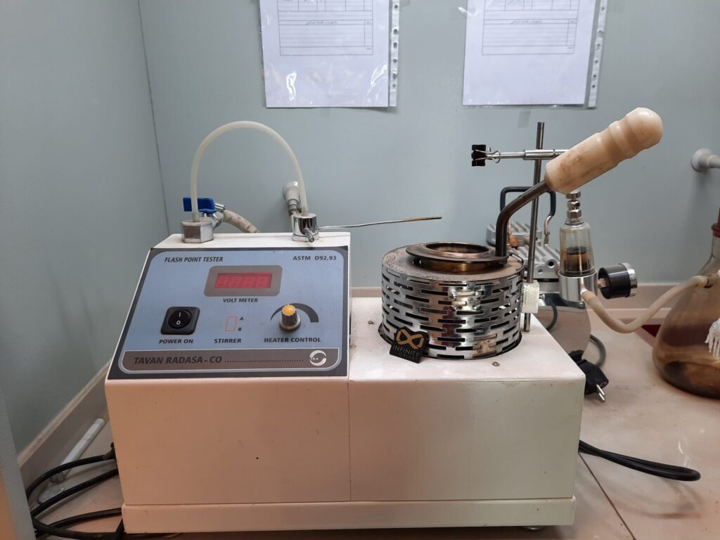 Flash and Fire Point Test